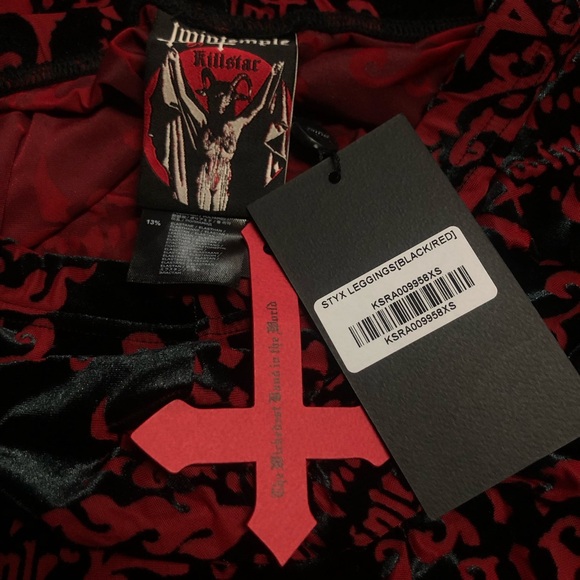 Killstar x Twin Temple Styx Leggings - Picture 7 of 8